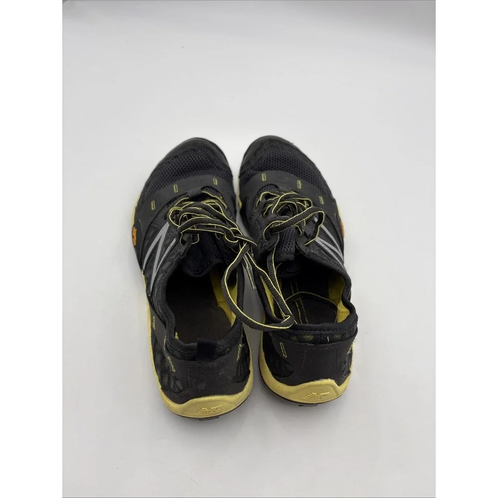 New Balance MT10 Minimus Trail Vibram Barefoot Running Shoes Mens 9 Black Yellow